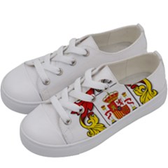 Kids  Low Top Canvas Sneakers 