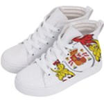 Zabaeleche Coat of Arm Kids  Hi-Top Skate Sneakers