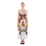 Zabaeleche Coat of Arm Sleeveless Maxi Dress