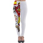 Zabaeleche Coat of Arm Lightweight Velour Leggings