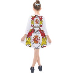 Kids  Quarter Sleeve Shirt Dress 