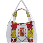 Zabaeleche Coat of Arm Double Compartment Shoulder Bag