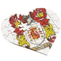Wooden Puzzle Heart 