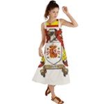 Zabaeleche Coat of Arm Summer Maxi Dress