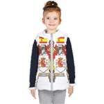 Zabaeleche Coat of Arm Kids  Hooded Puffer Vest
