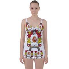 Tie Front Two Piece Tankini 