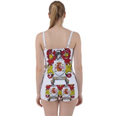 Tie Front Two Piece Tankini 