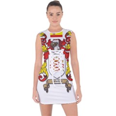 Lace Up Front Bodycon Dress 