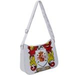 Zabaeleche Coat of Arm Zip Up Shoulder Bag