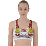Zabaeleche Coat of Arm Back Weave Sports Bra