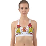 Zabaeleche Coat of Arm Back Web Sports Bra