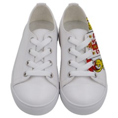 Kids  Low Top Canvas Sneakers 