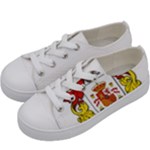 Zabaeleche Coat of Arm Kids  Low Top Canvas Sneakers