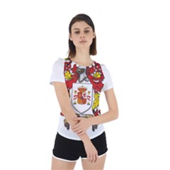 Back Cut Out Sport T-Shirt 