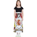 Zabaeleche Coat of Arm Kids  Flared Maxi Skirt