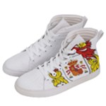 Zabaeleche Coat of Arm Men s Hi-Top Skate Sneakers