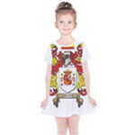 Zabaeleche Coat of Arm Kids  Simple Cotton Dress
