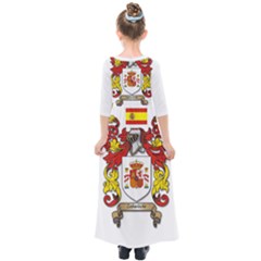 Kids  Quarter Sleeve Maxi Dress 