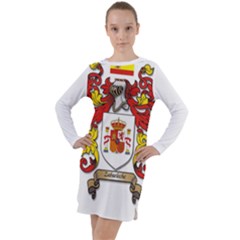Long Sleeve Hoodie Dress 