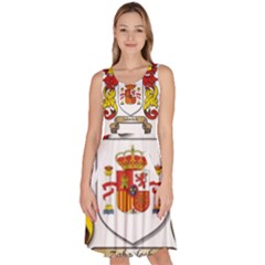 Knee Length Skater Dress With Pockets 