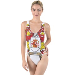 High Leg Strappy Swimsuit 