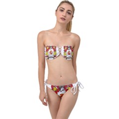 Twist Bandeau Bikini Set 