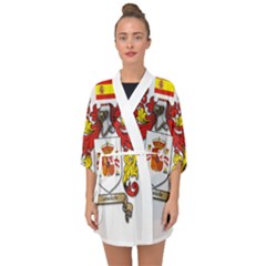 Half Sleeve Chiffon Kimono 