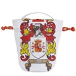 Zabaeleche Coat of Arm Drawstring Bucket Bag