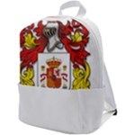 Zabaeleche Coat of Arm Zip Up Backpack