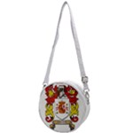 Zabaeleche Coat of Arm Crossbody Circle Bag
