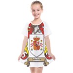Zabaeleche Coat of Arm Kids  Smock Dress