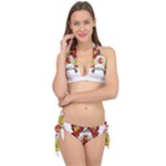 Zabaeleche Coat of Arm Tie It Up Bikini Set