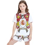 Zabaeleche Coat of Arm Kids  Tee and Sports Shorts Set