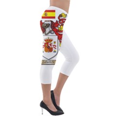 Lightweight Velour Capri Leggings  