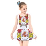 Zabaeleche Coat of Arm Kids  Skater Dress Swimsuit