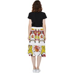 Frill Hi Low Chiffon Skirt 