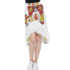 Frill Hi Low Chiffon Skirt 