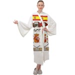 Zabaeleche Coat of Arm Maxi Velour Kimono