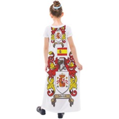 Kids  Short Sleeve Maxi Dress 