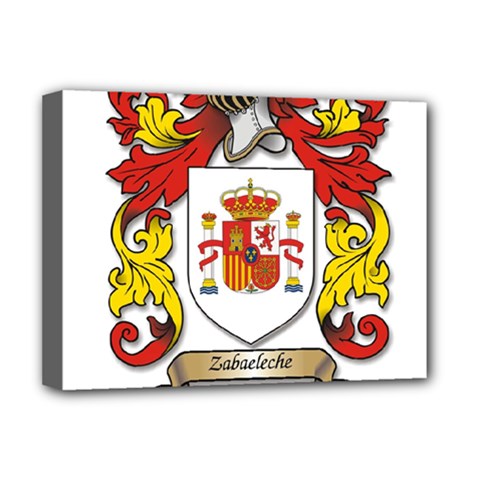 Zabaeleche Coat of Arm Deluxe Canvas 16  x 12  (Stretched)  from ArtsNow.com