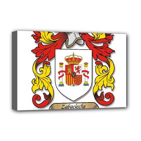 Zabaeleche Coat of Arm Deluxe Canvas 18  x 12  (Stretched) from ArtsNow.com