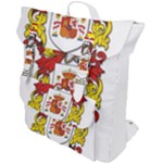 Zabaeleche Coat of Arm Buckle Up Backpack