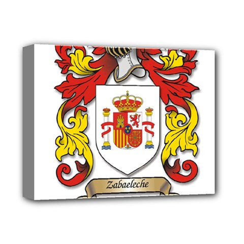 Zabaeleche Coat of Arm Deluxe Canvas 14  x 11  (Stretched) from ArtsNow.com