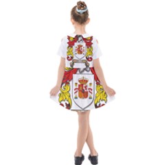 Kids  Short Sleeve Shirt Dress 
