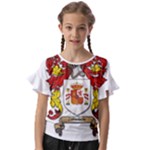 Zabaeleche Coat of Arm Kids  Cut Out Flutter Sleeves