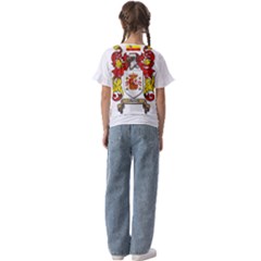 Kids  Cuff Sleeve Scrunch Bottom T-Shirt 