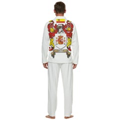 Men s Long Sleeve Velvet Pocket Pajamas Set 