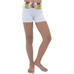 Kids  Lightweight Velour Yoga Shorts 