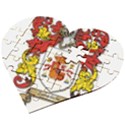 Wooden Puzzle Heart 