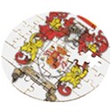 Wooden Puzzle Round 